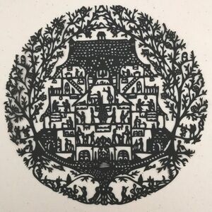 💖 Handmade PaperCut Silhouette Scherenschn…